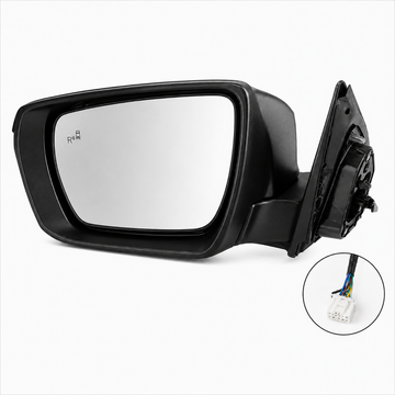 LEFT FRONT DOOR MIRROR TO SUIT MAZDA BT-50 UTE TF MODELS BETWEEN 7/2020-5/2024 (NO AUTO FOLD W/BLIND SPOT 7PINS)