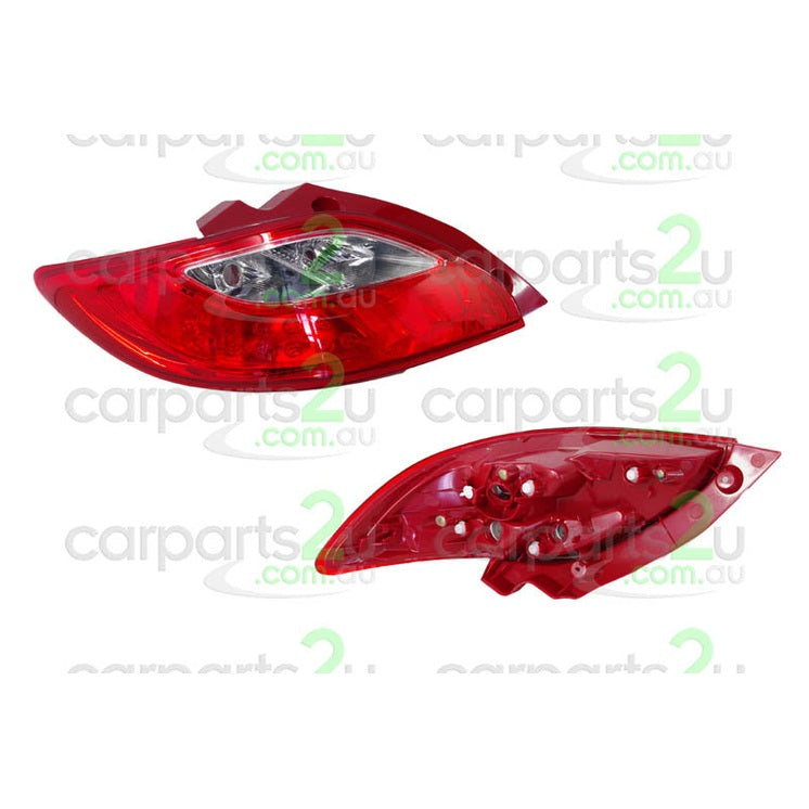 LEFT TAIL LIGHT TO SUIT MAZDA 2 DE 5 DOOR HATCH 9/2007–9/2014