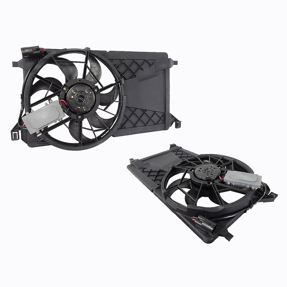 RADIATOR FAN ASSEMBLY TO SUIT MAZDA 3 BK 9/2003–4/2009