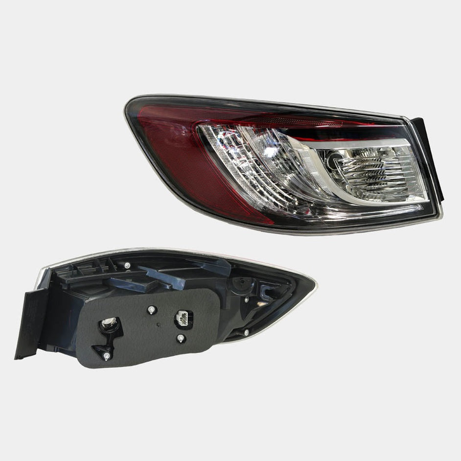 LEFT TAIL LIGHT TO SUIT MAZDA 3 BL SEDAN SP25 4/2009–12/2013
