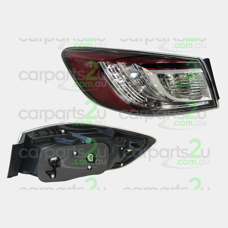 LEFT TAIL LIGHT TO SUIT MAZDA 3 BL SEDAN SP25 4/2009–12/2013