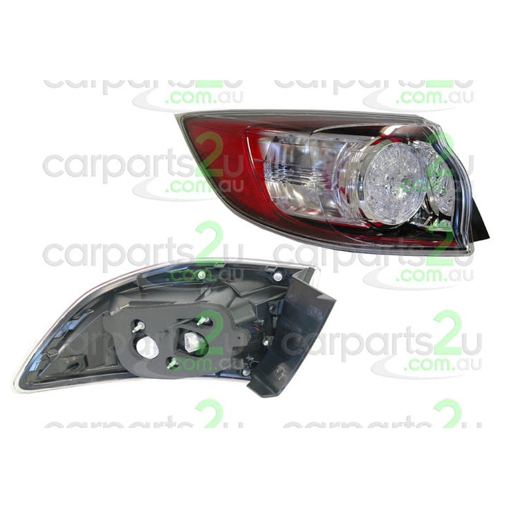 LEFT TAIL LIGHT TO SUIT MAZDA 3 BL 5 DOOR HATCH SP25 4/2009–12/2013
