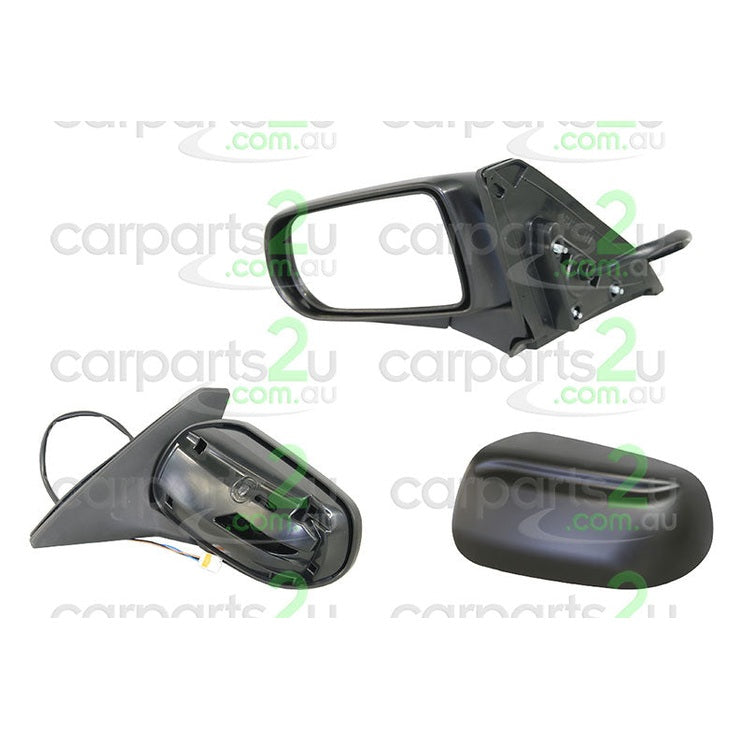 LEFT FRONT DOOR MIRROR TO SUIT MAZDA 323 BJ 8/1998–12/2003