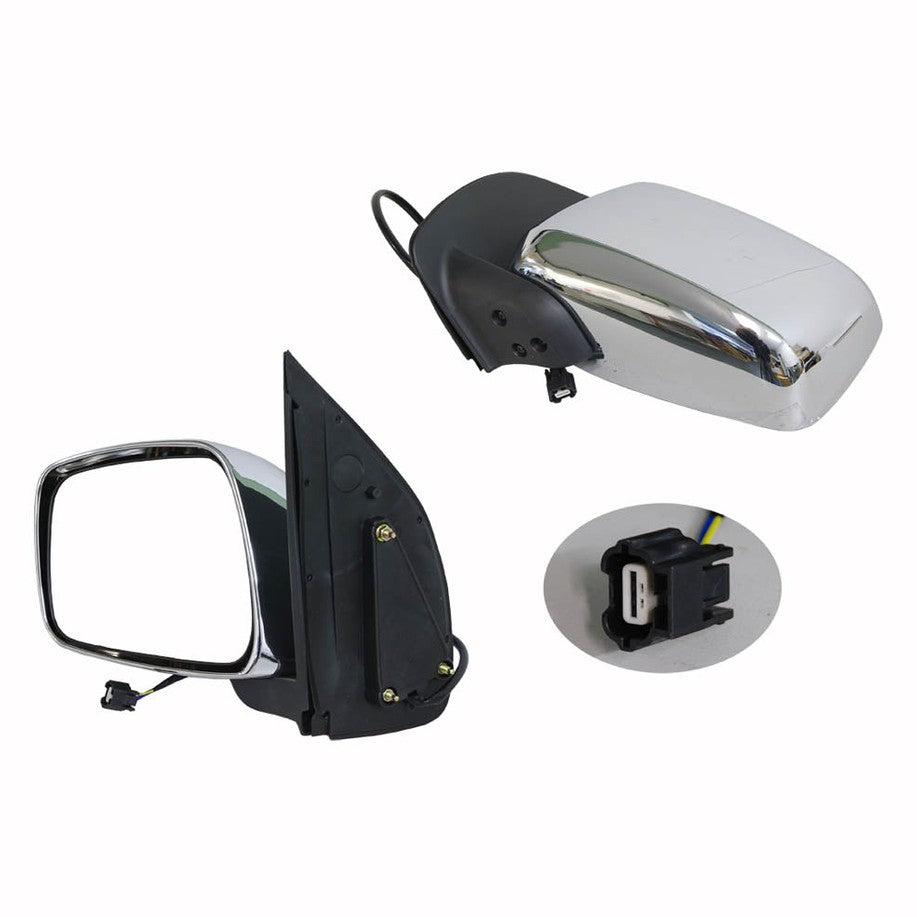 LEFT FRONT DOOR MIRROR TO SUIT NISSAN PATHFINDER R51 WAGON ST-L 5/2005–7/2007
