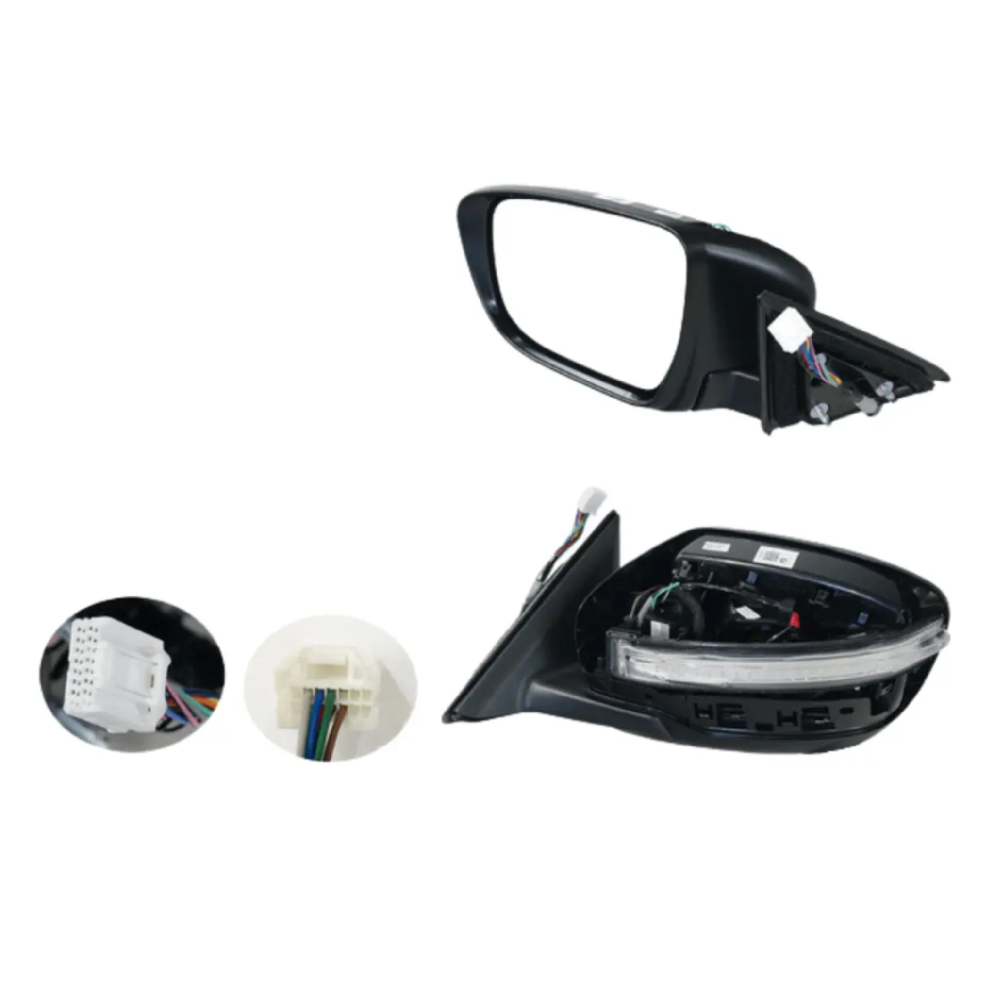LEFT FRONT DOOR MIRROR TO SUIT NISSAN X-TRAIL T32 3/2014–7/2022 (W/O CAMERA TYPE)