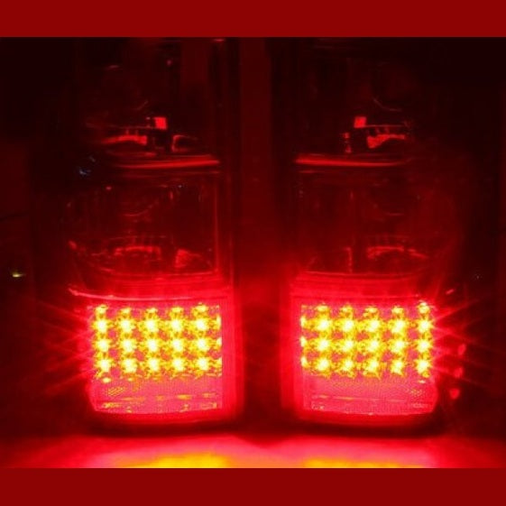 TAIL LIGHTS - PERFORMANCE SET TO SUIT NISSAN PATROL GU Y61 WAGON 10/1997–8/2004