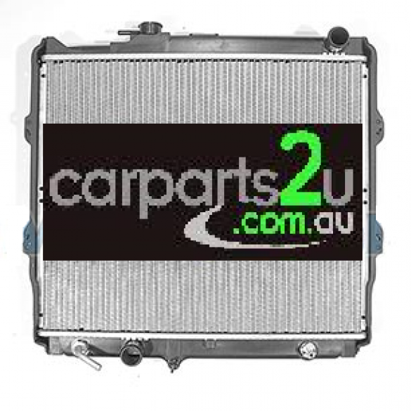 RADIATOR TO SUIT TOYOTA HILUX 2WD UTILITY 8/1997–2/2005