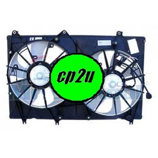 RADIATOR FAN ASSEMBLY TO SUIT TOYOTA KLUGER GSU40R WAGON 7/2010–12/2013