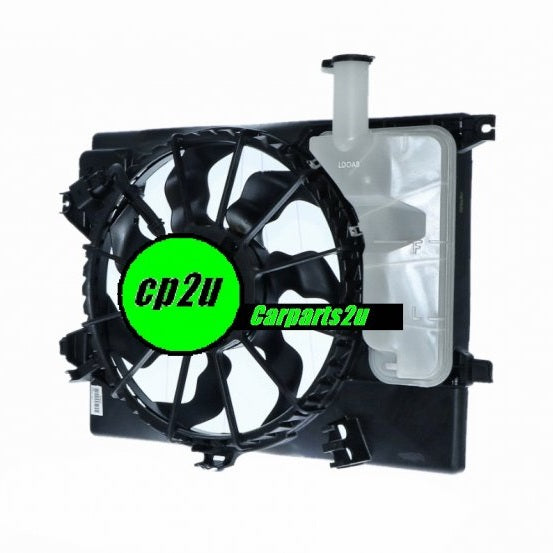 RADIATOR FAN ASSEMBLY TO SUIT KIA CERATO YD 2 DOOR COUPE 10/2013–12/2016