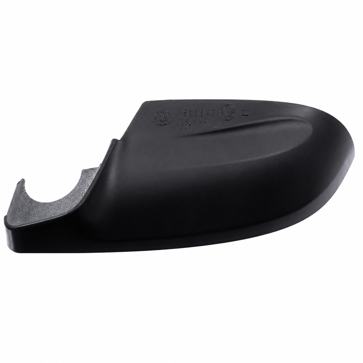 RIGHT DOOR MIRROR COVER LOWER TO SUIT SUBARU FORESTER WAGON S5 MODELS BETWEEN 7/2018-7/2021 (BLACK NO CAMERA)