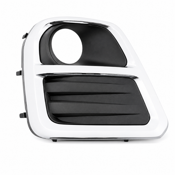 LEFT FOG LIGHT COVER TO SUIT SUBARU FORESTER WAGON S5 2.5I PREMIUM MODELS BETWEEN 7/2018-7/2021 (BLACK/CHROME SUIT ROUND FOG)