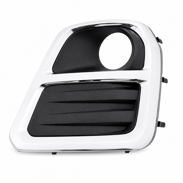 RIGHT FOG LIGHT COVER TO SUIT SUBARU FORESTER WAGON S5 2.5I PREMIUM MODELS BETWEEN 7/2018-7/2021 (BLACK/CHROME SUIT ROUND FOG)