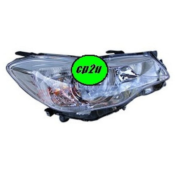 RIGHT HEAD LIGHT TO SUIT SUBARU IMPREZA G4 12/2011–4/2015