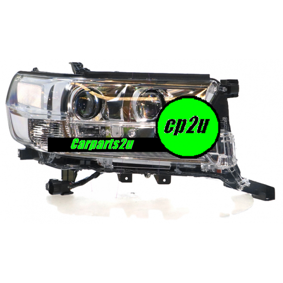 RIGHT HEAD LIGHT TO SUIT TOYOTA LANDCRUISER 200 SERIES VX SAHARA 10/2015–3/2021