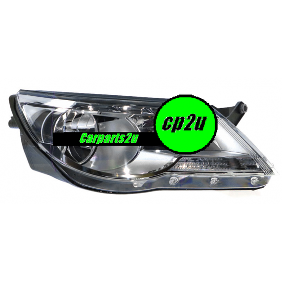 RIGHT HEAD LIGHT TO SUIT VOLKSWAGEN TIGUAN 5N 5/2008–5/2011