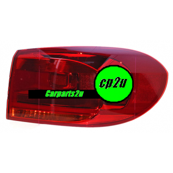 RIGHT TAIL LIGHT TO SUIT VOLKSWAGEN TIGUAN 5N 5/2011–9/2016