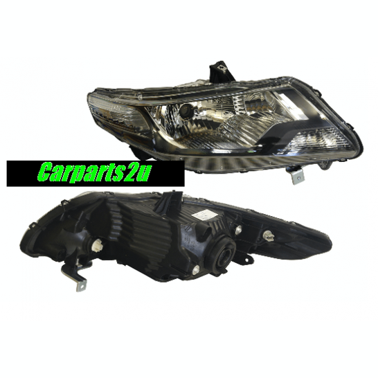 RIGHT HEAD LIGHT TO SUIT HONDA CITY GM SEDAN 1/2009–12/2013