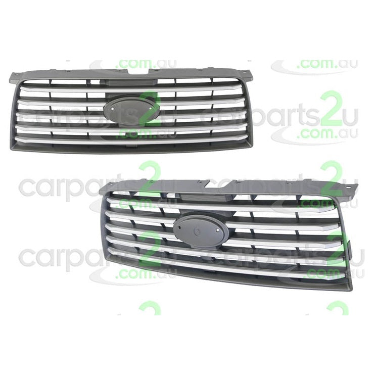GRILLE TO SUIT SUBARU FORESTER SG WAGON 9/2005–12/2007