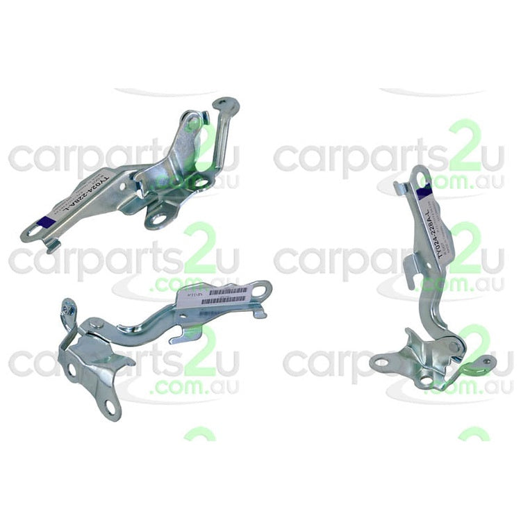 LEFT BONNET HINGE TO SUIT TOYOTA COROLLA ZZE122 10/2001–3/2007