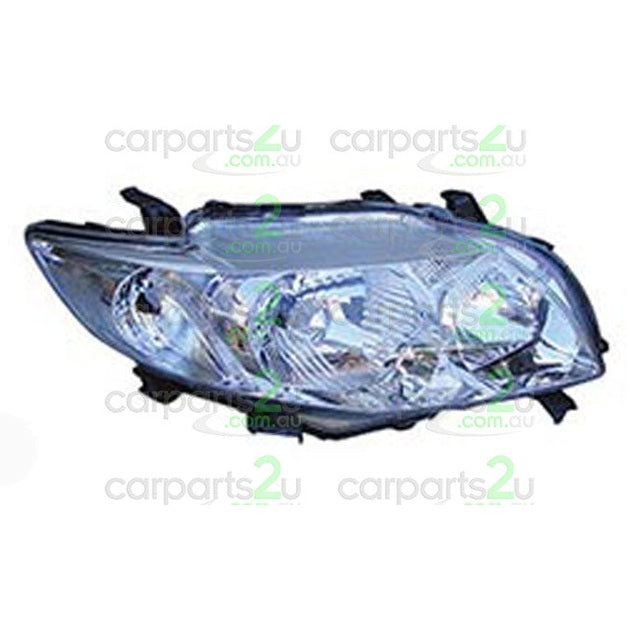 RIGHT HEAD LIGHT TO SUIT TOYOTA COROLLA ZRE152 ZRE153 SEDAN ULTIMA 3/2007–4/2010