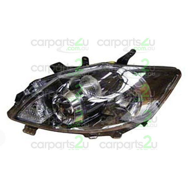 LEFT HEAD LIGHT TO SUIT TOYOTA COROLLA ZRE152 ZRE153 5 DOOR HATCH 10/2009–8/2012