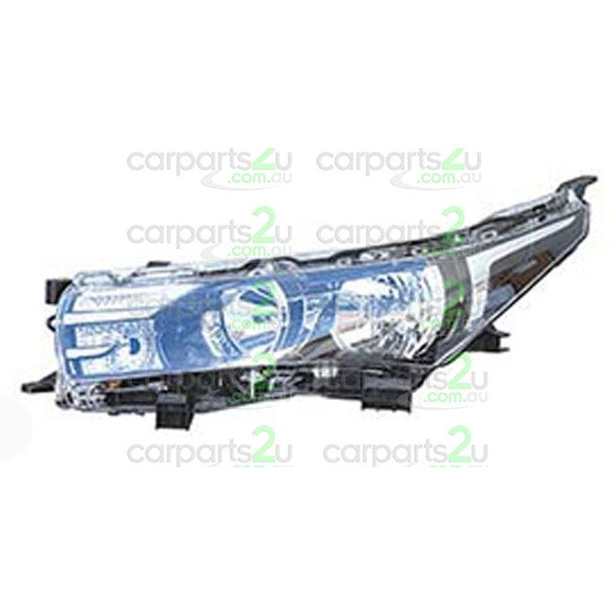 LEFT HEAD LIGHT TO SUIT TOYOTA COROLLA ZRE172 SEDAN 12/2013–11/2016