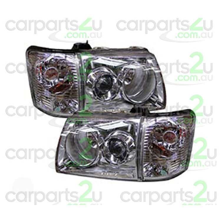 HEAD LIGHTS - PERFORMANCE SET TO SUIT TOYOTA HILUX 4WD 2WD UTILITY SR5 9/2001–2/2005