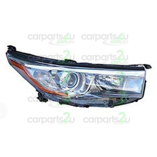 RIGHT HEAD LIGHT TO SUIT TOYOTA KLUGER GSU50 WAGON GRANDE 12/2013–11/2016