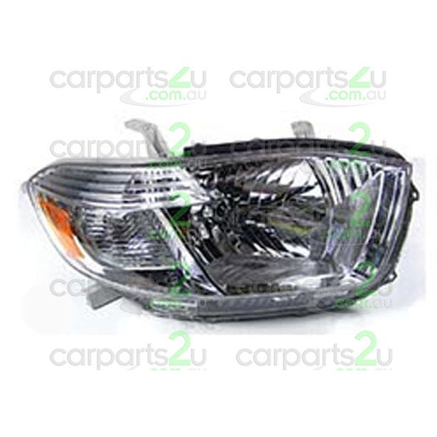 RIGHT HEAD LIGHT TO SUIT TOYOTA KLUGER GSU40 GSU45 WAGON KX-R 5/2007–7/2010