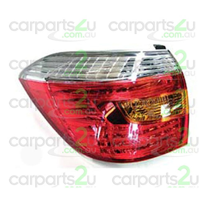 LEFT TAIL LIGHT TO SUIT TOYOTA KLUGER GSU40 GSU45 WAGON KX-R 5/2007–7/2010