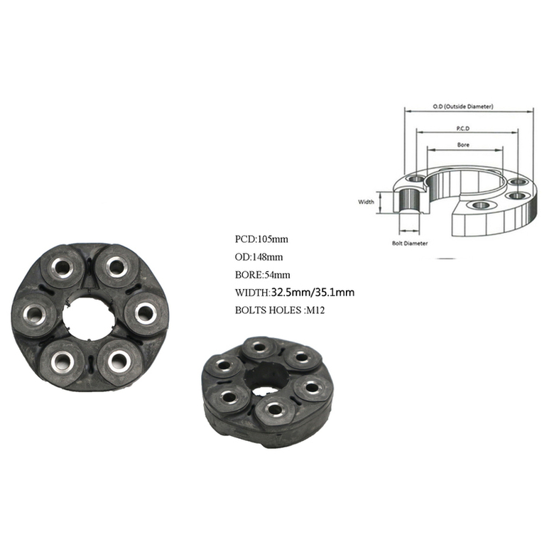 TAIL SHAFT COUPLING TO SUIT FORD FALCON FG 11/2014–10/2016