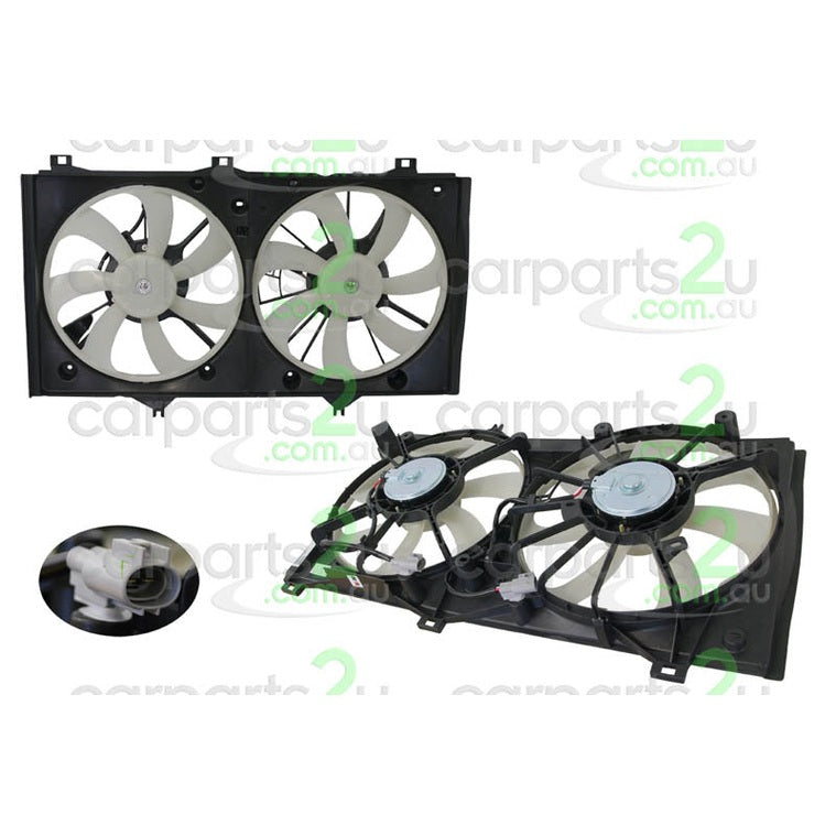 RADIATOR FAN ASSEMBLY TO SUIT TOYOTA CAMRY HYBRID SEDAN 1/2010–10/2011
