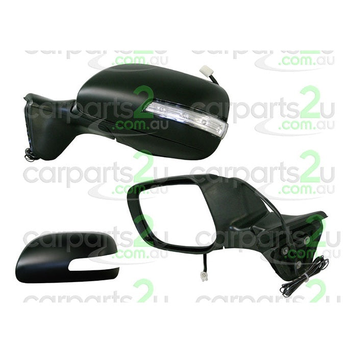 LEFT FRONT DOOR MIRROR TO SUIT TOYOTA COROLLA ZRE152 ZRE153 5 DOOR HATCH 10/2009–8/2012