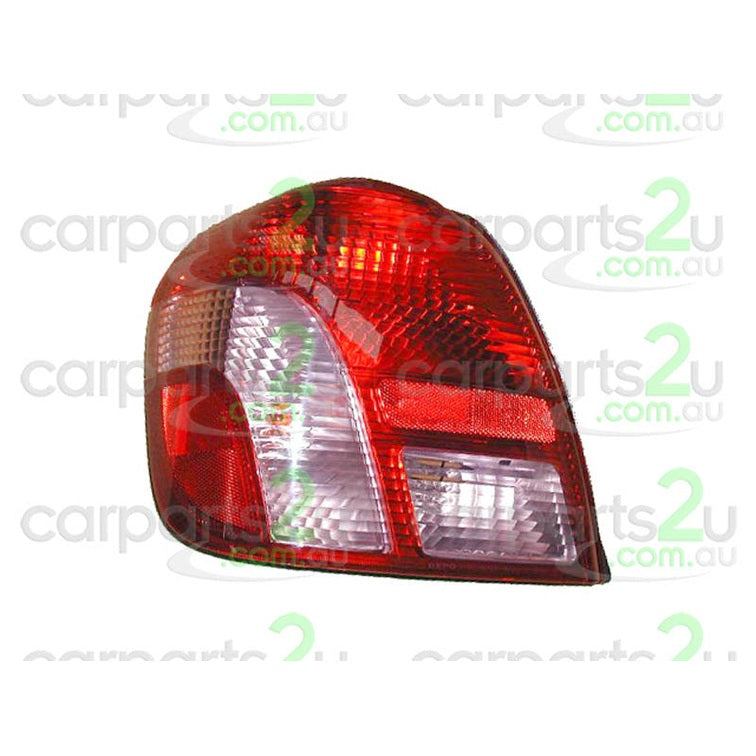 LEFT TAIL LIGHT TO SUIT TOYOTA ECHO SEDAN 3/1999–8/2002