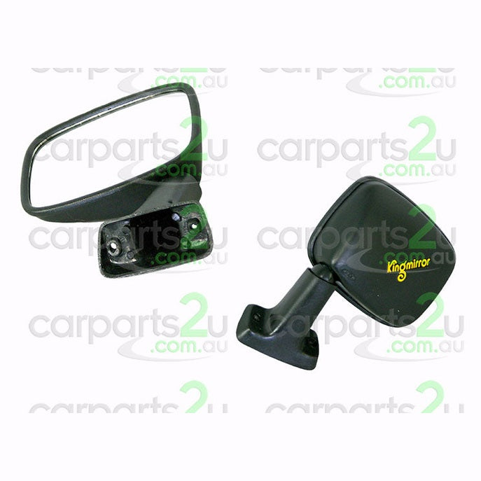 LEFT FRONT DOOR MIRROR TO SUIT TOYOTA LANDCRUISER 60 SERIES WAGON 8/1980–9/1987