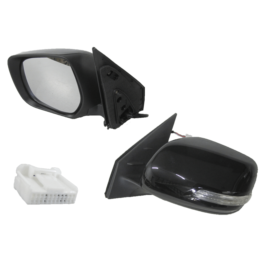 LEFT FRONT DOOR MIRROR TO SUIT TOYOTA LANDCRUISER 200 SERIES 8/2007–1/2012