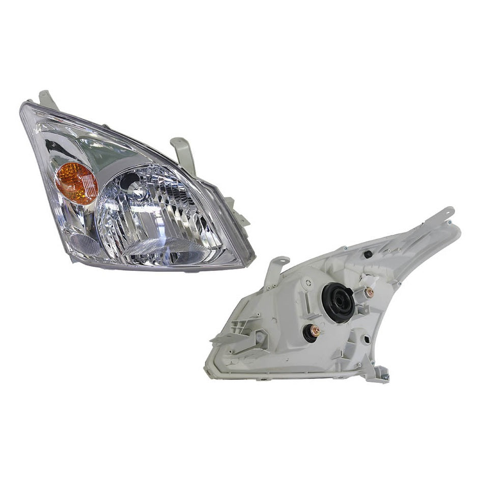 RIGHT HEAD LIGHT TO SUIT TOYOTA PRADO 120 WAGON 9/2002–7/2009