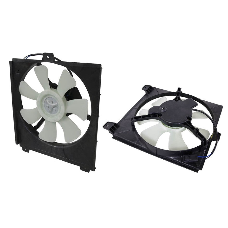 CONDENSER FAN ASSEMBLY TO SUIT TOYOTA RAV 4 XA20 WAGON 5/2000–10/2005