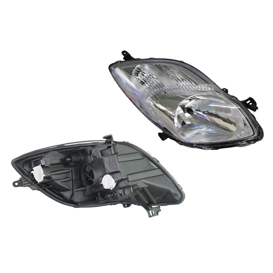 RIGHT HEAD LIGHT TO SUIT TOYOTA YARIS HATCH 8/2008–7/2011