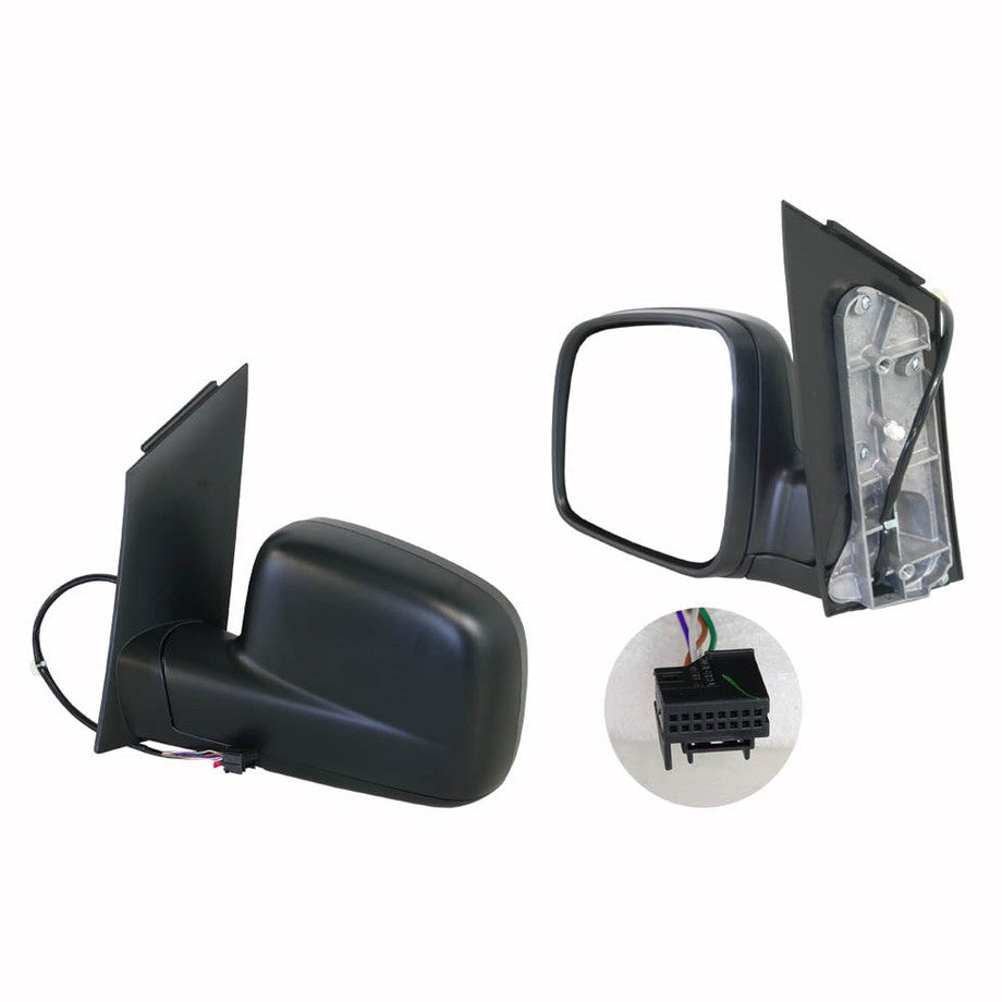 LEFT FRONT DOOR MIRROR TO SUIT VOLKSWAGEN CADDY VAN 2/2005–8/2010