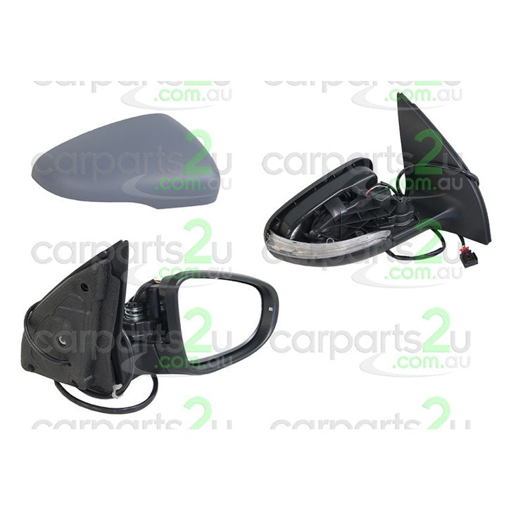 RIGHT FRONT DOOR MIRROR TO SUIT VOLKSWAGEN GOLF 6TH 2/2009–3/2013