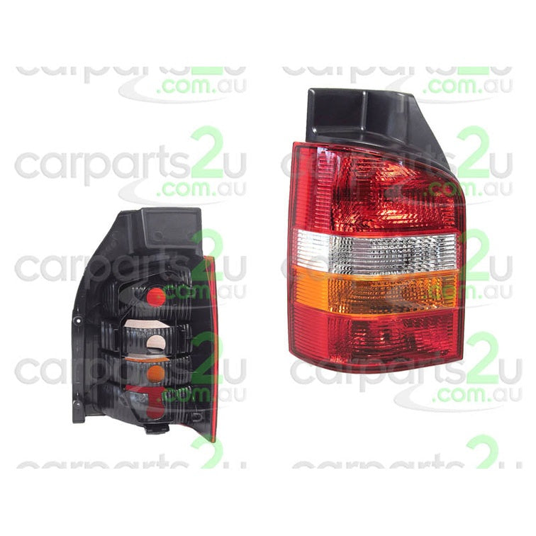 LEFT TAIL LIGHT TO SUIT VOLKSWAGEN TRANSPORTER T5 VAN 8/2004–9/2009