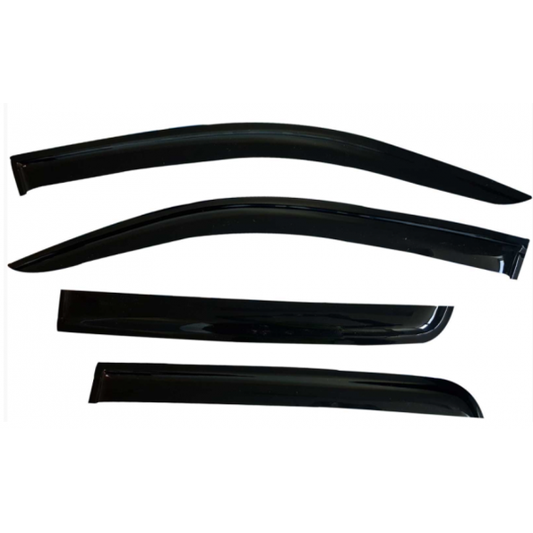 WEATHER SHIELDS TO SUIT TOYOTA HILUX UTILITY 5/2015–CURRENT