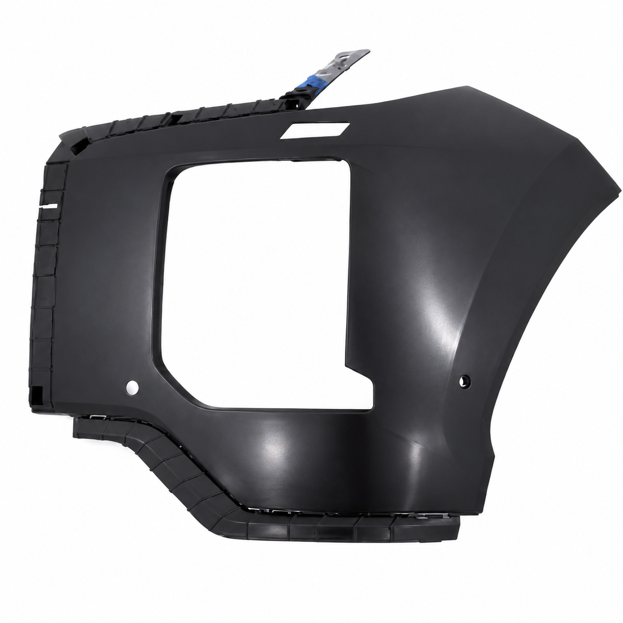 LEFT FRONT BAR END TO SUIT HYUNDAI PALISADE WAGON LX2 MODELS BETWEEN 7/2022-9/2025 (FRONT DARK GREY 2 SENSOR HOLES)