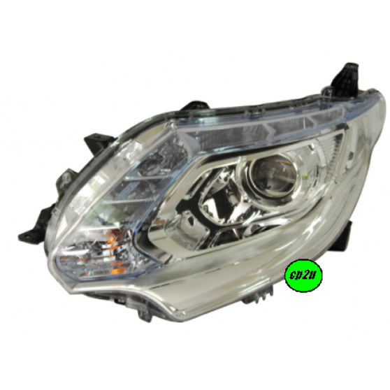 LEFT HEAD LIGHT TO SUIT MITSUBISHI TRITON MQ UTILITY GLS EXCEED 4/2015–10/2016